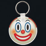 Crazy Clown Emoji Keychain<br><div class="desc">This crazy clown emoji can be a great gift for someone that loves clowns! we have a selection of products so if you like the design please have a look.</div>