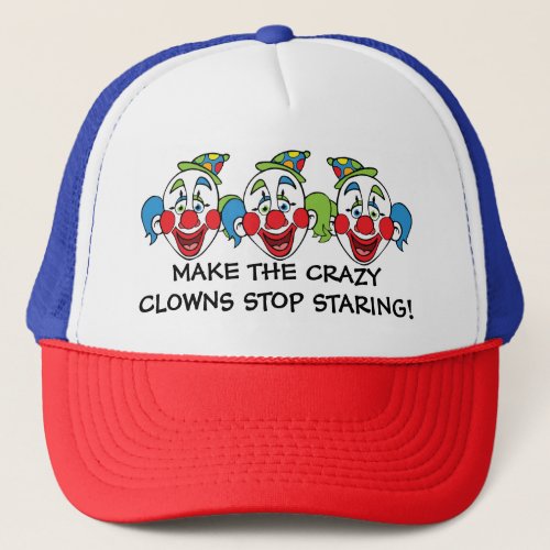 Crazy Clowns Trucker Hat
