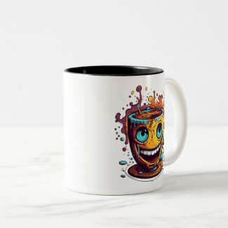 Crazy coffee mug