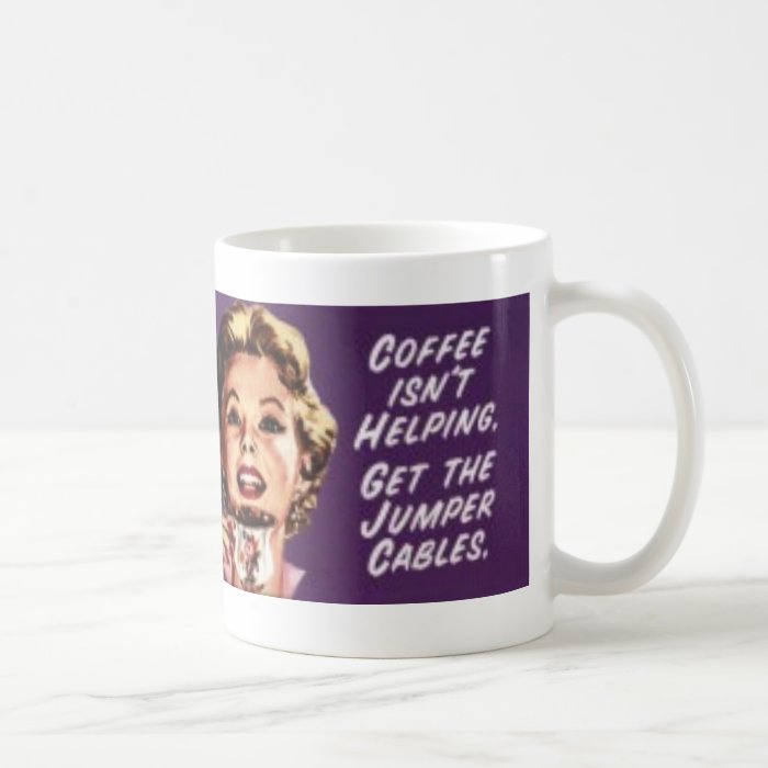 crazy coffee mug