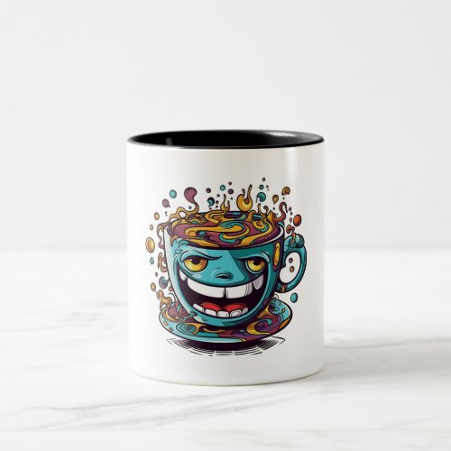 Crazy coffee mug