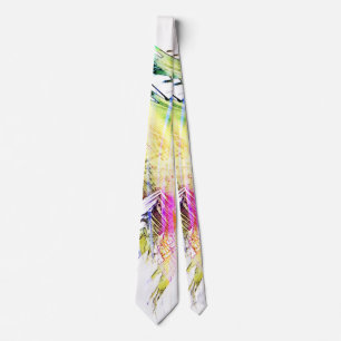 “Crazy Color Palm #1” Tie