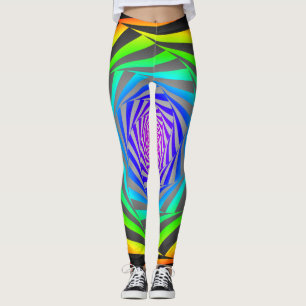 crazy colored leggings