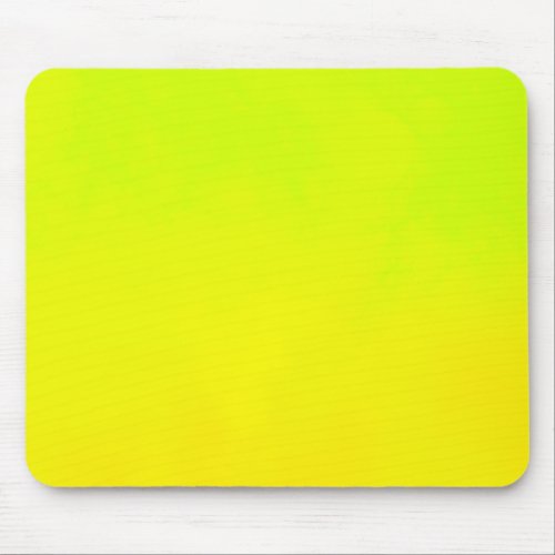 Crazy Colored Lemon Yellow Lime Green Flashy Mouse Pad