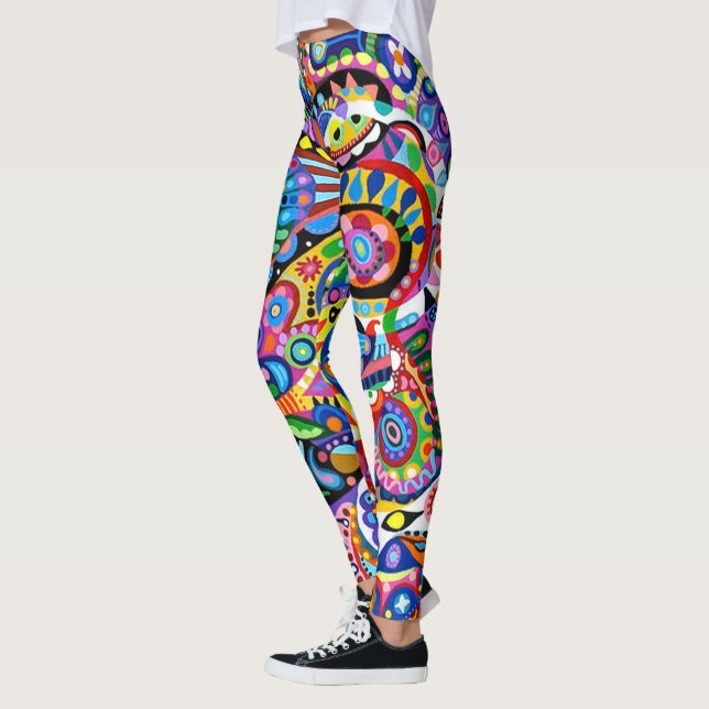 Crazy Colorful Pants (Left)