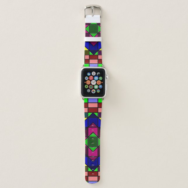 Crazy Colors Apple Watch Band (Front)