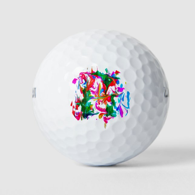 Crazy colors golf balls (Front)