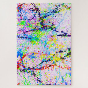 Crazy colors jigsaw puzzle