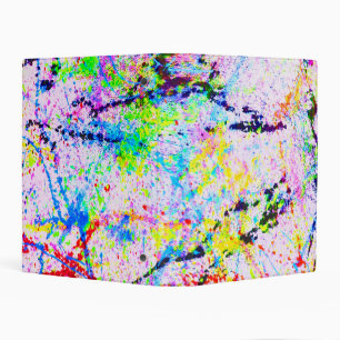 Crazy colors mini binder