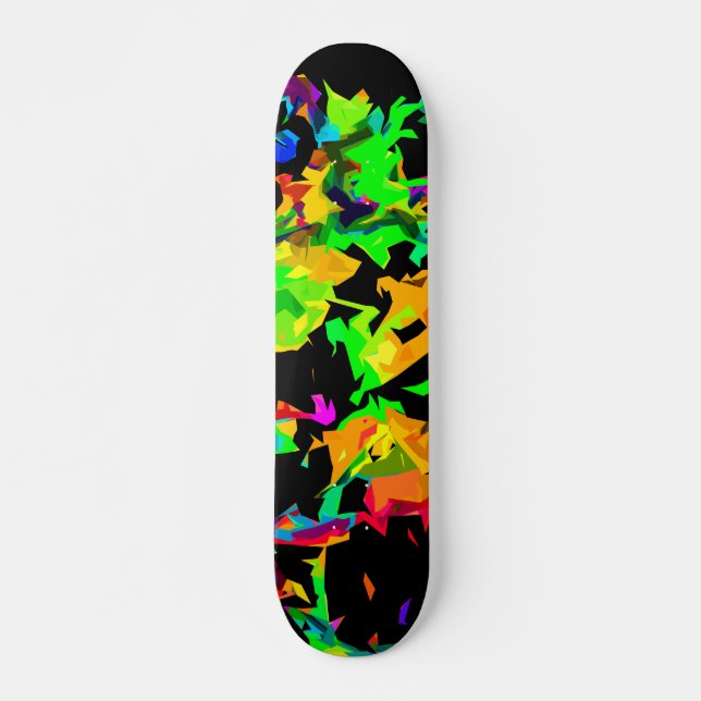 Crazy colors skateboard (Front)