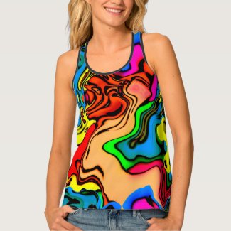 Rainbow Colors Tank Top