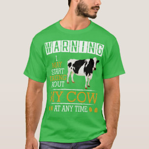 Crazy Cow lovers cow lover farmer funny T-Shirt