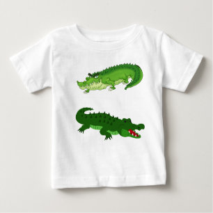 Crazy Croc Duo" Baby T-Shirt