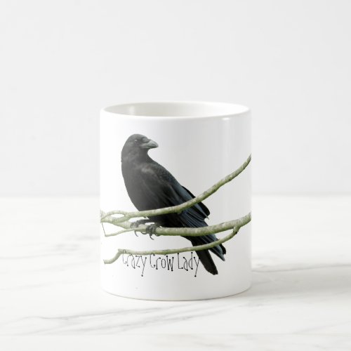 Crazy Crow Lady Mug