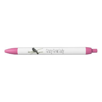 Crazy Crow Lady Pens by Crows_Eye at Zazzle