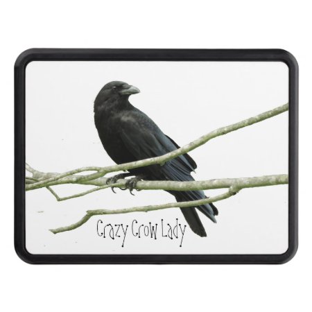 Crazy Crow Lady Trailer Hitch Cover
