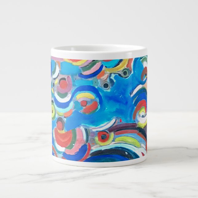 Crazy Cuppa Joe Giant Coffee Mug (Front)