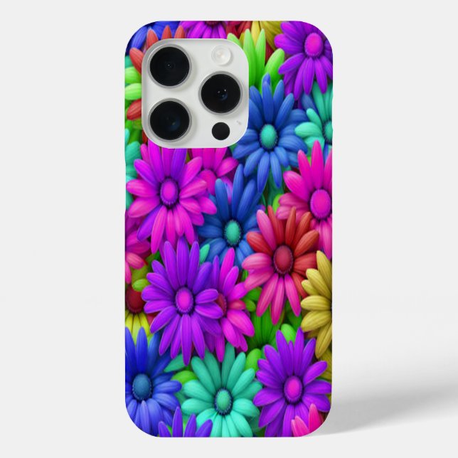 Crazy Daisy #10 - iPhone Cases (Back)