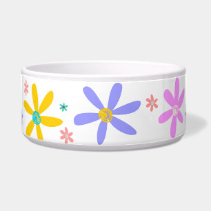 Crazy Daisy 2 White Bowl