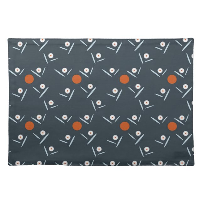 Crazy Daisy Cloth Placemat (Front)