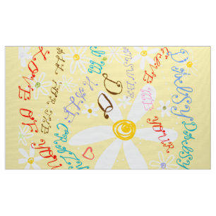 Crazy Daisy Fabric