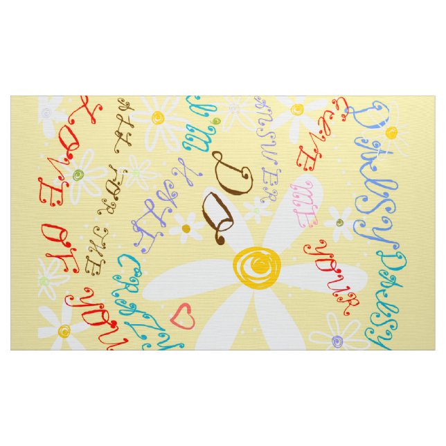 Crazy Daisy Fabric (Yard)