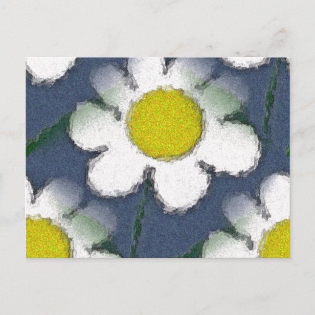 Crazy Daisy Love Postcard (Front)
