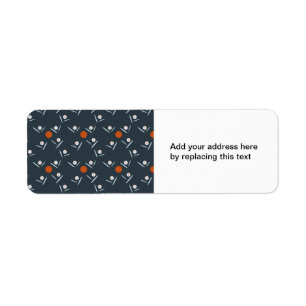 Crazy Daisy Return Address Label