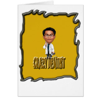 Crazy Dentist coloring Yellow Cards
