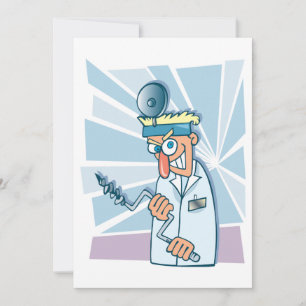 Crazy Dentist Invitations