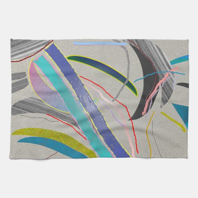 Crazy Design Kitchen Towel (Horizontal)