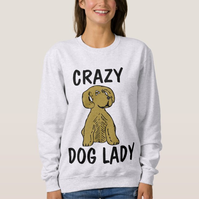 CRAZY DOG LADY T-SHIRTS (Front)