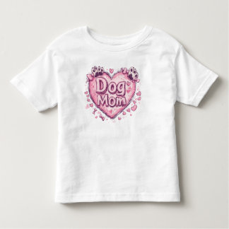 Crazy Dog Mom – Playful and Bold Design Toddler T-shirt