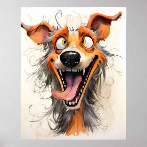 Crazy Dog   Poster