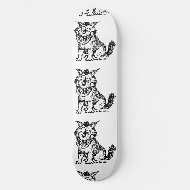 Crazy Dog Skateboard Deck (Front)