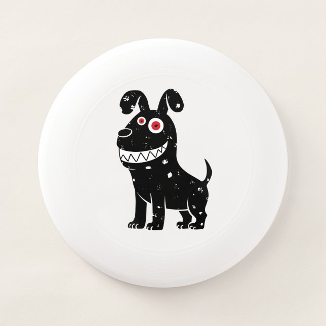 Crazy dog Wham-O frisbee (Front)