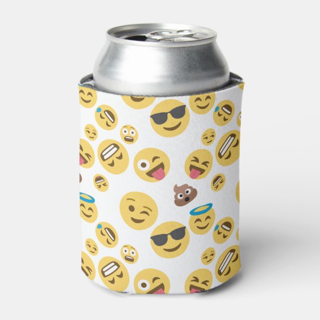 Crazy Emojis Can Cooler (Can Front)