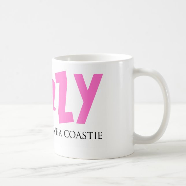 Crazy enough to love a Coastie Coffee Mug (Right)