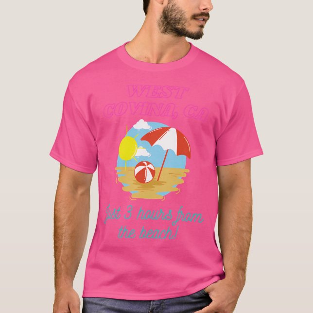 Crazy Ex Girlfriend West Covina Ca Travel Poster T-Shirt (Front)