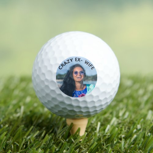 Crazy Ex_Wife Golf Balls