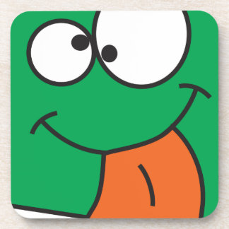 Crazy Face Drink Coaster