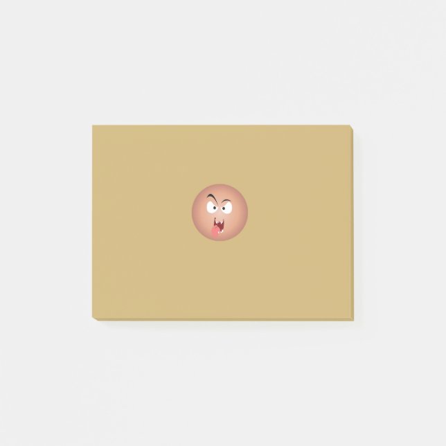 Crazy Face Post-it® Notes (Front)