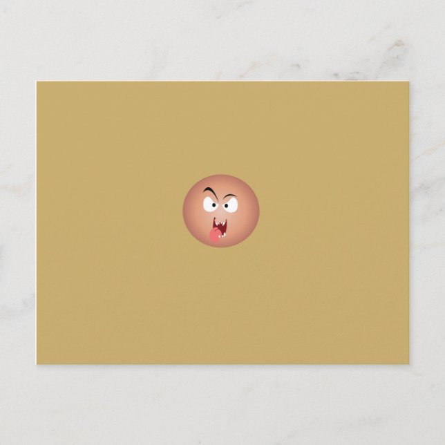 Crazy Face Postcards (Front)