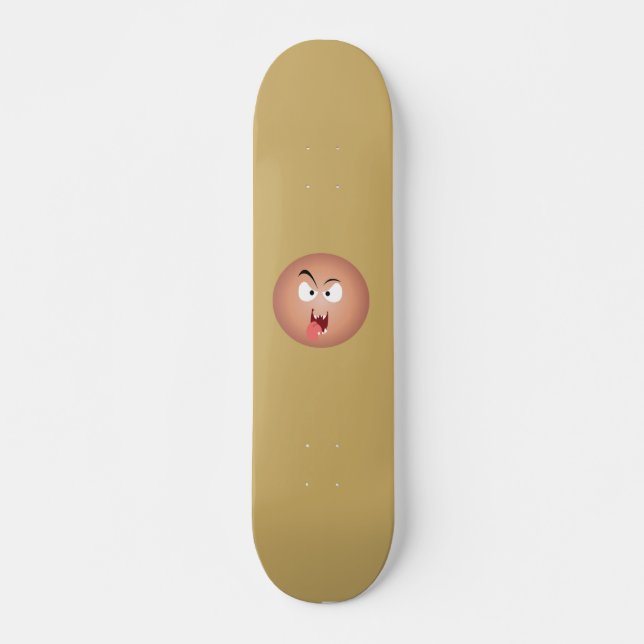 Crazy Face Skateboard (Front)