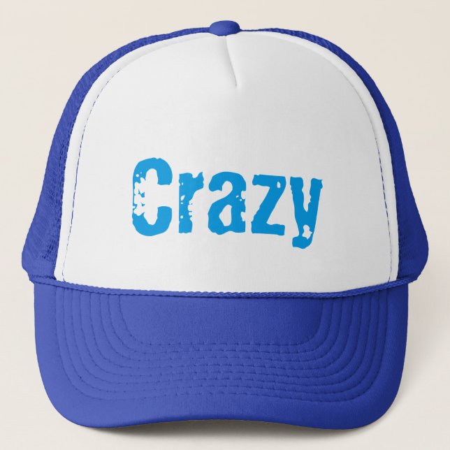 "Crazy" Fashion swag cap (Front)