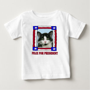 Crazy Felix the Cat For President T-Shirt