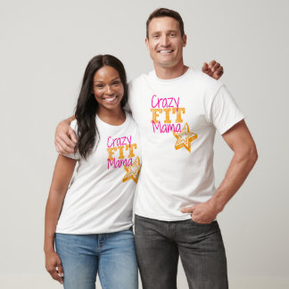 Crazy Fit Mama Customizable women's sport shirt