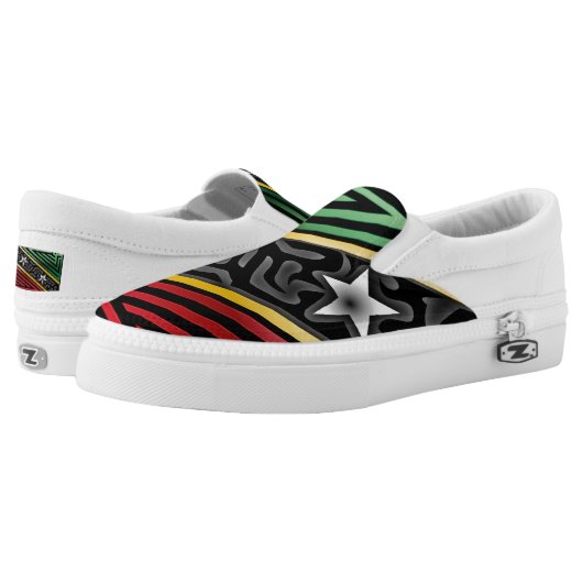 Crazy Flag #188 Slip-On Sneakers (Pair)