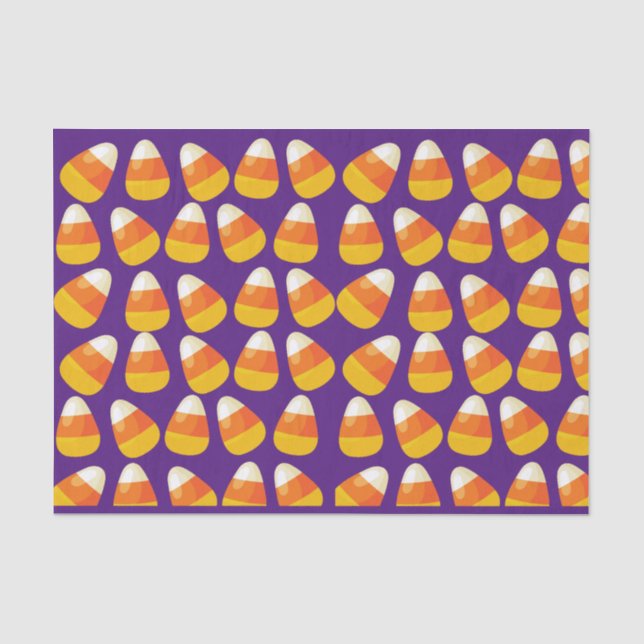 Crazy For Candy Corn Tissue Paper (Front)