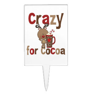 Crazy For Cocoa Cake Topper